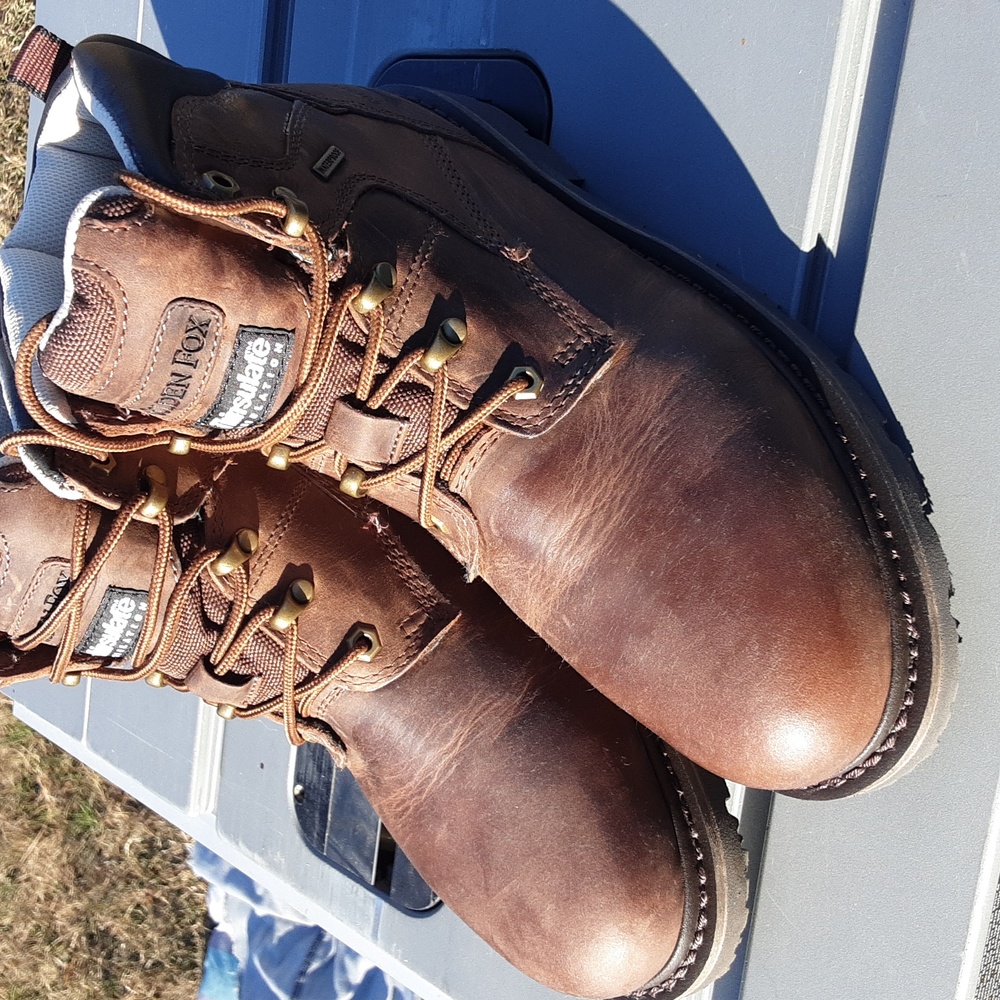 Golden fox workboots